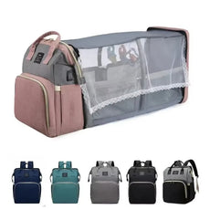 Sac à langer de maternité avec berceau pliable et matelas à langer 